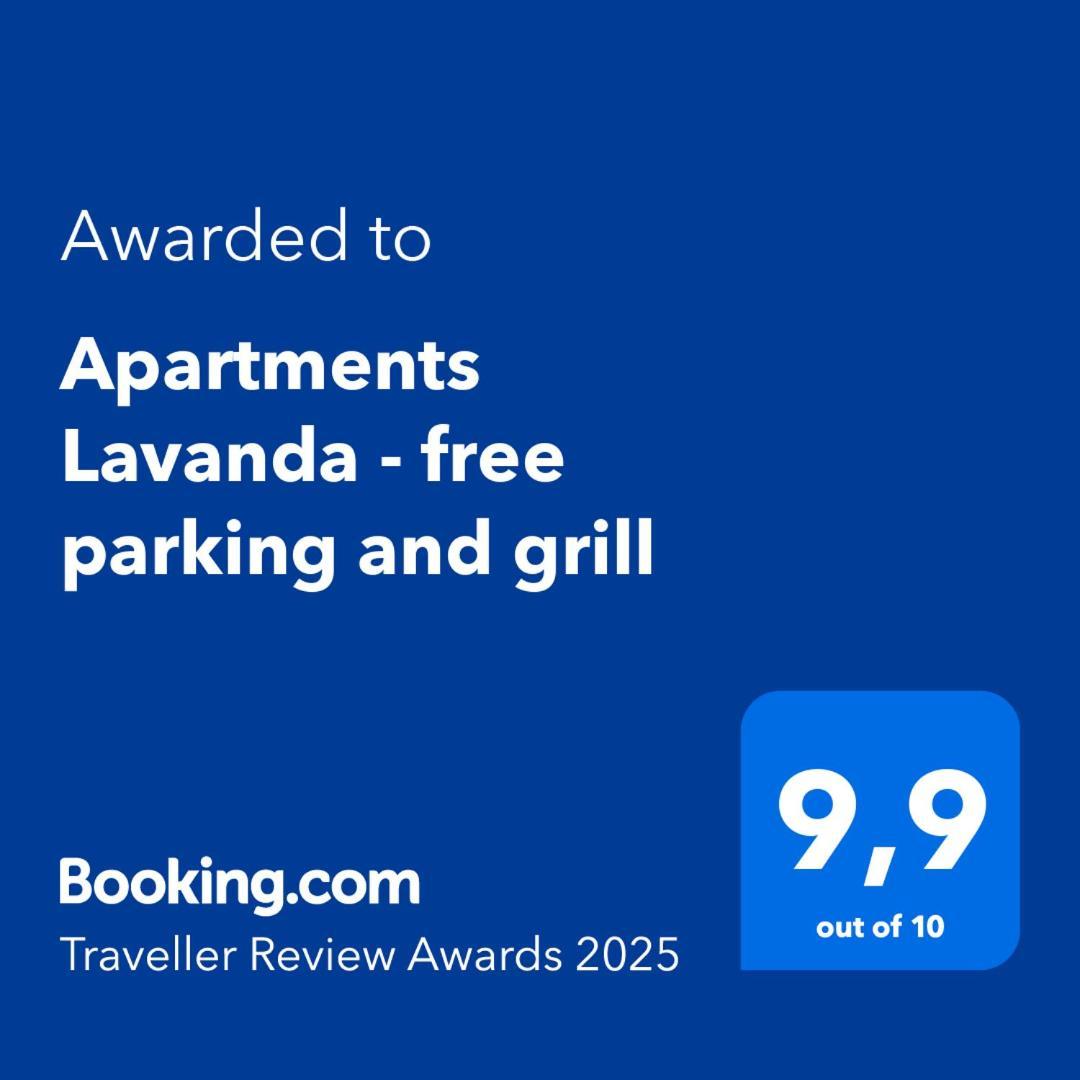 Apartments Lavanda - Free Parking And Grill Jezera Eksteriør bilde